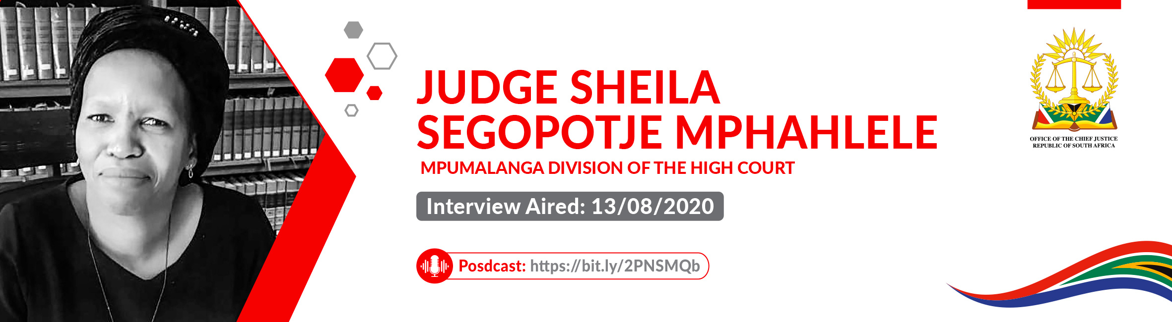 Web Judge Sheila Mphahlele